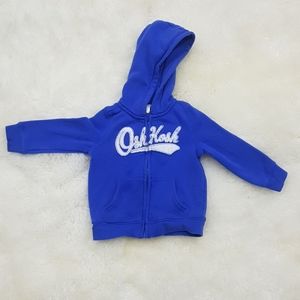 Oshkosh B'gosh hooded shirt 12 to 18 months
